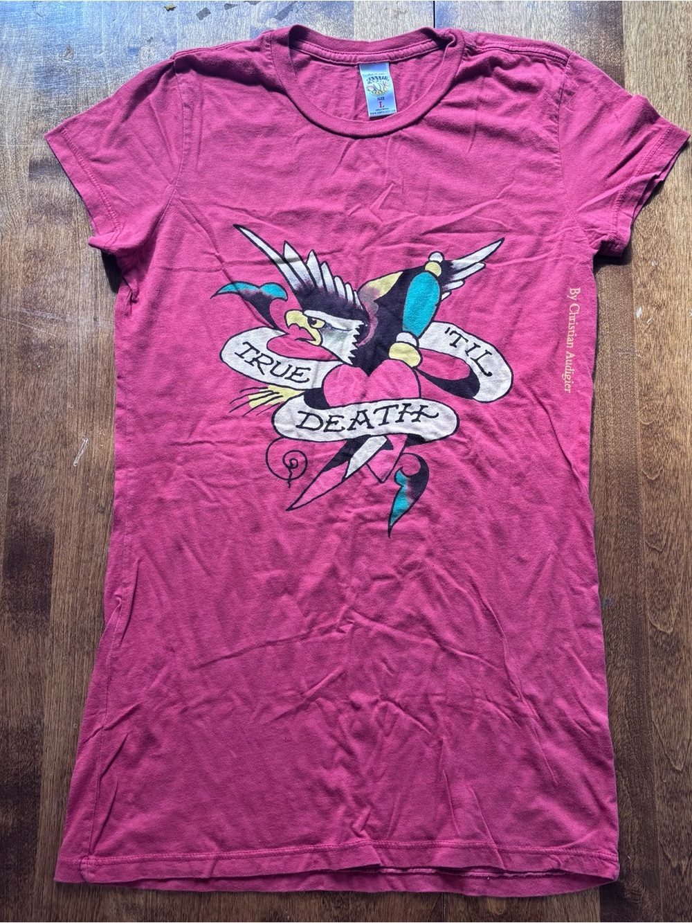 Ed hardy graphic tee